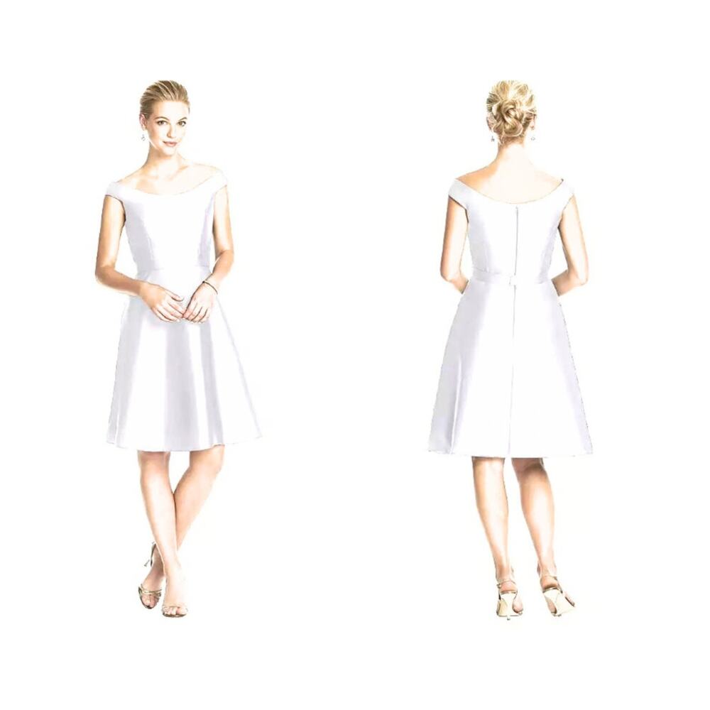 Alfred Sung PEAU DE SOIE Style D686 Size 16